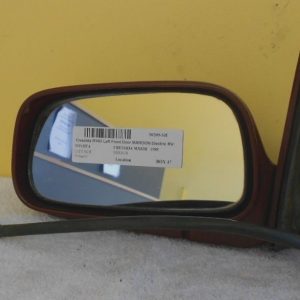 1988 Toyota Cressida MX83R Left Electric Mirror Maroon